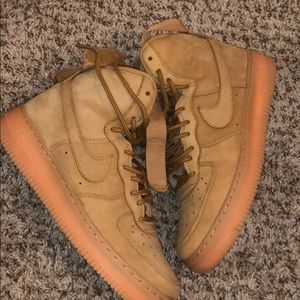 Wheat Air Force ones